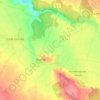Mapa topográfico Guitry, altitud, relieve