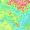 Mapa topográfico 60150, altitud, relieve