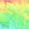 Mapa topográfico Alerre, altitud, relieve