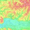 Mapa topográfico 24130, altitud, relieve