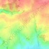 Mapa topográfico Fresnoy-en-Thelle, altitud, relieve