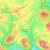 Mapa topográfico Kalenborn-Scheuern, altitud, relieve