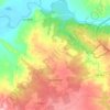 Mapa topográfico Guadamur, altitud, relieve