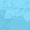 Mapa topográfico Scherpenisse, altitud, relieve