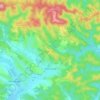 Mapa topográfico Mátranovák, altitud, relieve