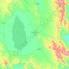 Mapa topográfico Gómez Farías, altitud, relieve