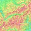 Mapa topográfico Wallis, altitud, relieve