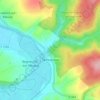 Mapa topográfico Samogneux, altitud, relieve
