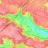 Mapa topográfico 91460, altitud, relieve