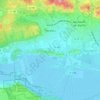 Mapa topográfico Paradou, altitud, relieve