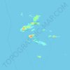 Mapa topográfico Calaguas Group of Islands, altitud, relieve