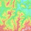 Mapa topográfico 64430, altitud, relieve