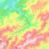 Mapa topográfico Sti Fadma ⵙⵜⵉ ⴼⴰⴹⵎⴰ ستي فاطمة, altitud, relieve