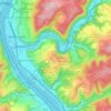Mapa topográfico 56112, altitud, relieve
