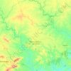 Mapa topográfico Nossa Senhora das Dores, altitud, relieve