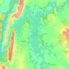 Mapa topográfico Embalse de Buendía, altitud, relieve