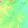 Mapa topográfico Tangará, altitud, relieve
