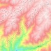 Mapa topográfico 27 de noviembre, altitud, relieve