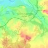 Mapa topográfico Taurirt, altitud, relieve