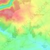 Mapa topográfico Puchay, altitud, relieve