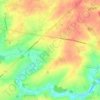 Mapa topográfico Tongrinne, altitud, relieve