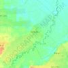 Mapa topográfico Viboral, altitud, relieve