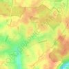 Mapa topográfico Vieux-Mesnil, altitud, relieve
