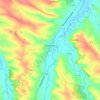 Mapa topográfico Solomiac, altitud, relieve