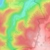 Mapa topográfico Landrichamps, altitud, relieve