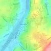 Mapa topográfico New Ross, altitud, relieve