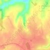 Mapa topográfico Попівка, altitud, relieve