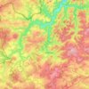 Mapa topográfico 53520, altitud, relieve