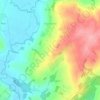 Mapa topográfico Fignévelle, altitud, relieve