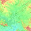 Mapa topográfico Jharsuguda, altitud, relieve
