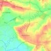 Mapa topográfico Montchevrel, altitud, relieve