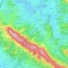 Mapa topográfico Gamiz-Fika, altitud, relieve