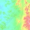 Mapa topográfico Parque Nacional Desierto Florido, altitud, relieve
