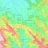 Mapa topográfico Dooru tehsil, altitud, relieve