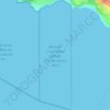 Mapa topográfico Abalone Cove State Marine Conservation Area, altitud, relieve