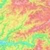 Mapa topográfico Bröl, altitud, relieve