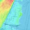 Mapa topográfico Hoboken, altitud, relieve