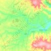 Mapa topográfico Várzea, altitud, relieve