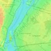 Mapa topográfico Le Vieux-Longueuil, altitud, relieve