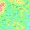 Mapa topográfico 大悲乡, altitud, relieve