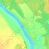 Mapa topográfico Слудоши, altitud, relieve