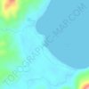 Mapa topográfico Casapsapan Beach, altitud, relieve