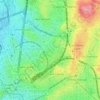 Mapa topográfico La Belle de Mai, altitud, relieve