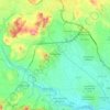 Mapa topográfico Benaguacil, altitud, relieve