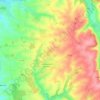 Mapa topográfico Rembercourt-Sommaisne, altitud, relieve