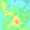 Mapa topográfico Frei Damião, altitud, relieve